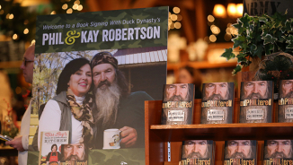 'Duck Dynasty's Phil and Kay Robertson, and Son Alan Pay Visit to Billy Graham Library