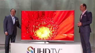 Samsung Unveils 88-Inch Curved S-UHD TV at CES 2015