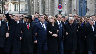 Record Crowd, World Leaders Rally, Unite in Paris against Terrorism, Remember Victims