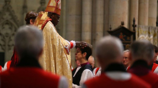 Libby Lane Consecrated as First Female Bishop of Church of England Despite Opposition