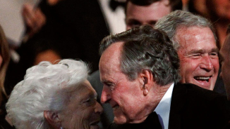 President George H.W. Bush and Wife Barbara Recognized for Texas' Longest-Running 70-Year Marriage