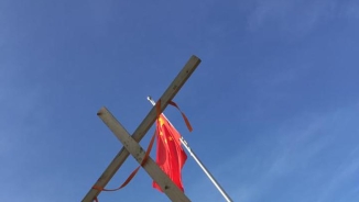 U.S. Christian Activists Protest Outside China's Embassy Over Its Decision to Tear Down Church Crosses