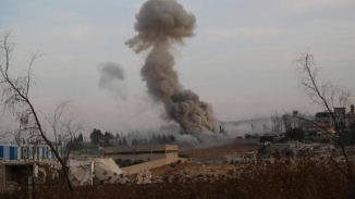 Russian Air Strikes Kill 45 in Syria, Including Rebel Commander: Monitor