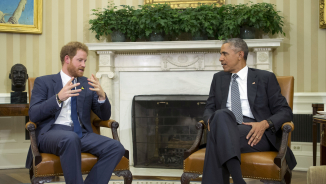 Prince Harry Cites The ‘Stark And Long Lasting’ Effects of War During First Visit with Barack Obama