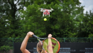 Drone Wants You To Play Better Tennis