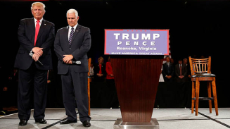 Video of Donald Trump, Mike Pence Bowing Heads during Moving Prayer Goes Viral 