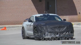 2018 Ford Mustang Shelby GT500 Prototype Seen?