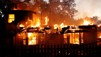 Wildfire Burns More Than 175 Homes, Businesses in California Town