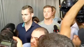 U.S. Says Sorry as Disgraced Olympic Swimmers Leave Brazil to Jeers