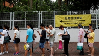 Hong Kong Votes in First Major Election Since Pro-Democracy Protests in 2014