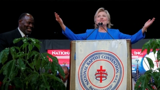 Hillary Clinton Shares Her ‘Social Justice, Roll-Up-Your Sleeves Faith’ at Baptist Convention