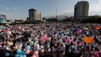 Thousands Protest Mexico’s Same-Sex Marriage Proposal