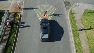 Ford Offers Preview of Driver-Assist Technology, Petextrians Collision Prevention 