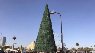 Muslim Businessman Erects 85-Foot Christmas Tree in Baghdad to ‘Join Christian Brothers in Their Holiday Celebrations’