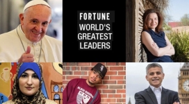 Pope Francis Among 5 Religious Figures Named in Fortune’s 50 Greatest Leaders