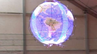 DOCOMO Delivers First Spherical Drone Display In The World