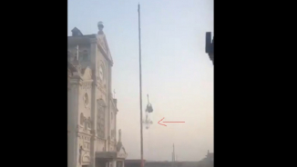 Chinese Priest Captures Shocking Footage of Government Removing Cross from Cathedral 