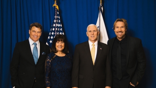 Vice President Mike Pence, Wife Karen Screen 'God's Not Dead: A Light in Darkness' at Museum of the Bible 