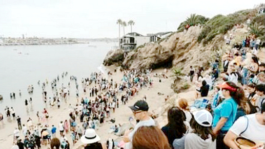 Jesus Revolution Baptism at California Beach Sees Over 2,000 Baptized